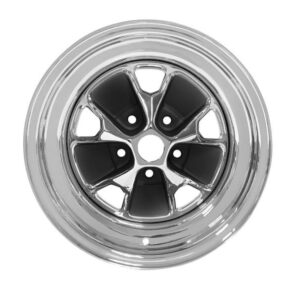 DRAKE AUTOMOTIVE GROUP 14 x 7 Mustang Styled Steel Wheel Charcoal C5ZZ-1007-BR