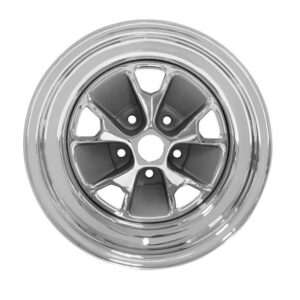 DRAKE AUTOMOTIVE GROUP 15 x 7 Mustang Styled Steel Wheel Chrome C5ZZ-1007-CR