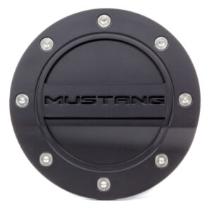 DRAKE AUTOMOTIVE GROUP Fuel Door Mustang Black 15-   Mustang FR3Z-6640526-MA