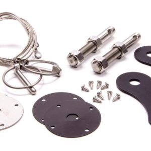 DRAKE AUTOMOTIVE GROUP Hood Pin Kit Stainless 05-09 Mustang S1MS-16892-SSK