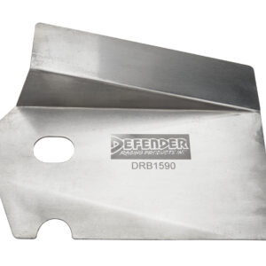 DEFENDER RACE BODIES Rack Mud Guard Rocket Black & Grey 1590