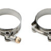 DRAG RACE SOLUTIONS Repl. Clamp Set 2.375 Collector Tethers 2375