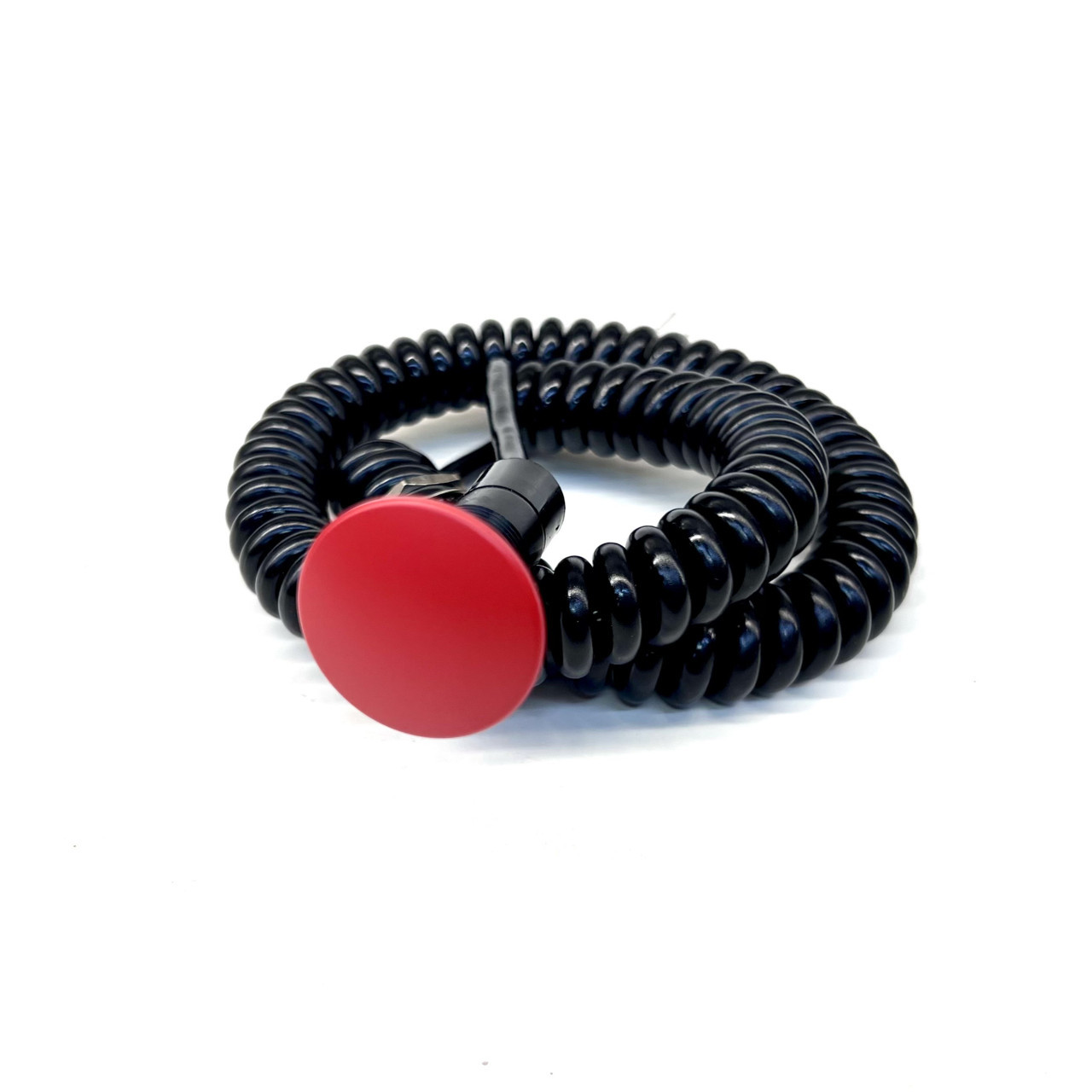 DRAG RACE SOLUTIONS Shredder Transbrake Button w/Cord - Red 3109-MRED