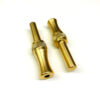 DRAG RACE SOLUTIONS Battery Charging Lugs - Male Brass (1pr) 4000-200