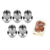 DRAG RACE SOLUTIONS Billet Aluminum 12pt Lug Nuts 1/2 5pk 7205-500P