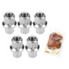 DRAG RACE SOLUTIONS Billet Aluminum 12pt Lug Nuts 1/2 5pk 7305-500P