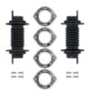 DETROIT SPEED ENGINEERING Door Jamb Wiring Boot Kit - Billet Trim 010421DS