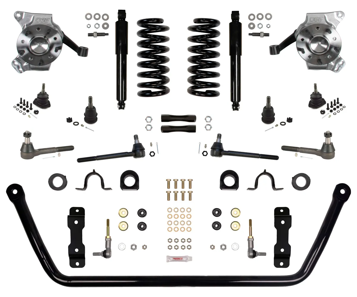 DETROIT SPEED ENGINEERING Front Speed Kit-2 Chevy 73-87 C10 Truck 032087DS