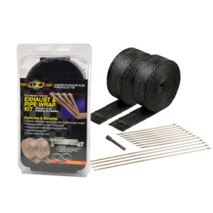 DESIGN ENGINEERING Exhaust & Pipe Wrap Kit Black Titanium 10073