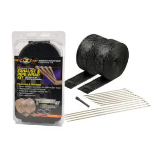 DESIGN ENGINEERING Exhaust & Pipe Wrap Kit Black Titanium 10073