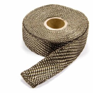 DESIGN ENGINEERING 1in x 15ft Exhaust Wrap Titanium 10128