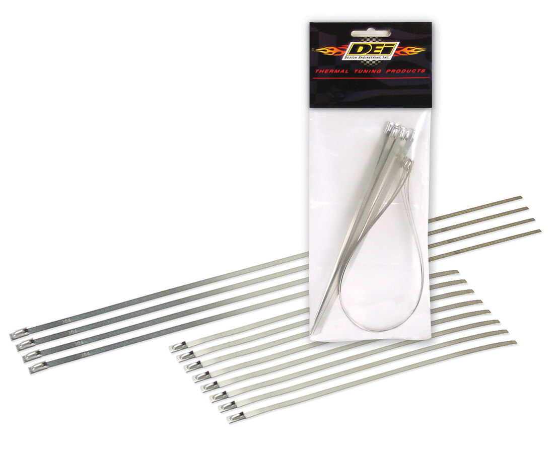 DESIGN ENGINEERING Locking Tie Combo Pack 8-8in and 4-14in 10205