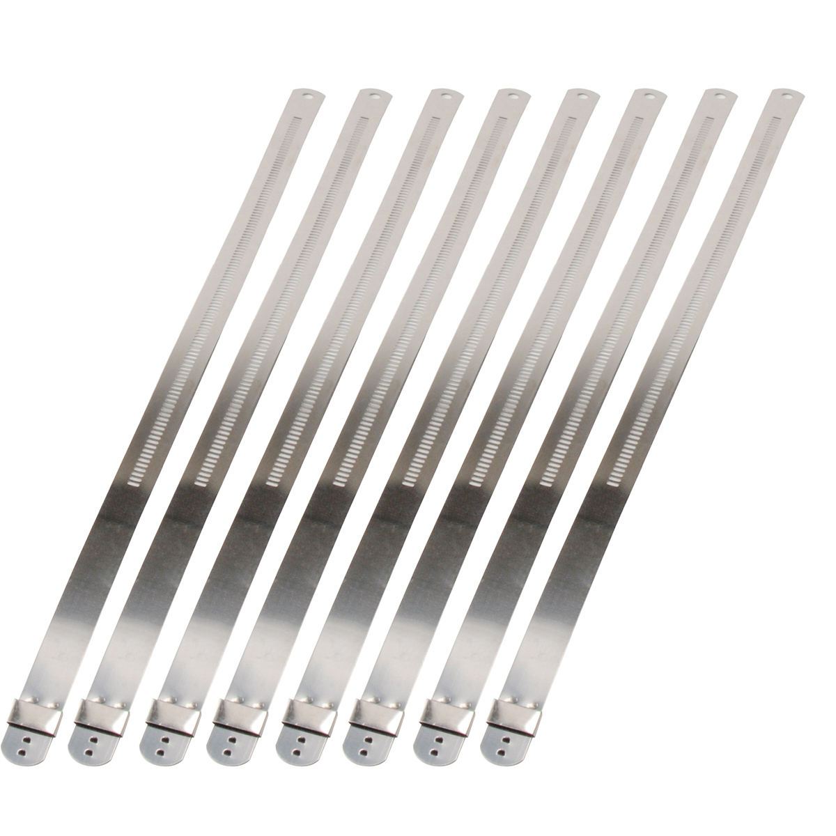 DESIGN ENGINEERING Positive Locking Ties 12mm x 9in 8-pk 10211