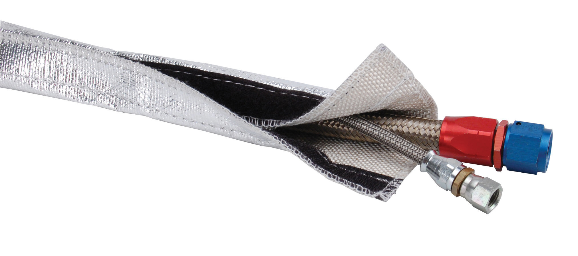 DESIGN ENGINEERING Heat Shroud - 3/4in I.D. x 3ft - Aluminized Slee 10457