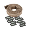 DESIGN ENGINEERING Titanium Protect-A-Sleev 1/2in x 4ft. 10475