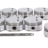 DSS RACING SBC E Piston Set 4.000 F/T -5cc 8700-4000