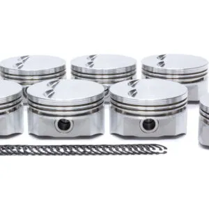 DSS RACING SBC E Piston Set 4.040 F/T -5cc 8710-4040