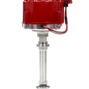 PERFORMANCE DISTRIBUTORS Racing Distributor SBC Red Cap w/o Vacuum Adv 127212RD