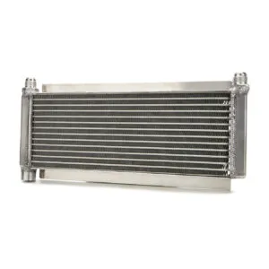 FLUIDYNE PERFORMANCE Oil Cooler DLM -12AN 17.5in x 8.5in ORA.DIRT.LATE
