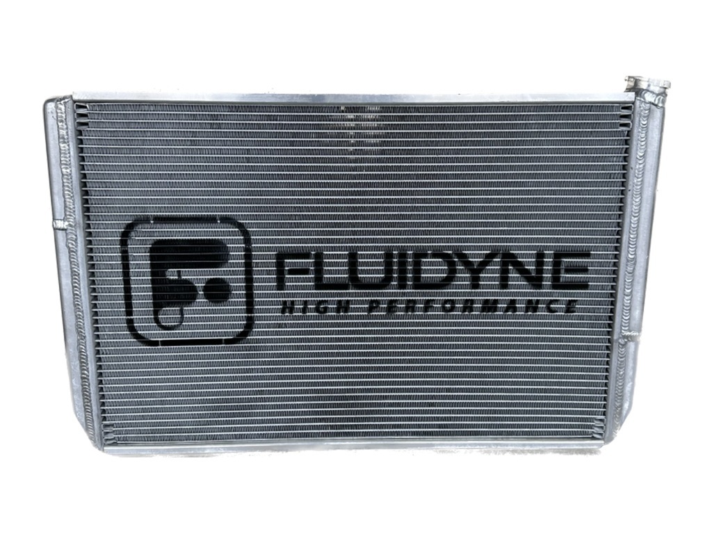 FLUIDYNE PERFORMANCE Radiator Chevy Closed Triple Pass RGM.SLM.CLOSED.TP