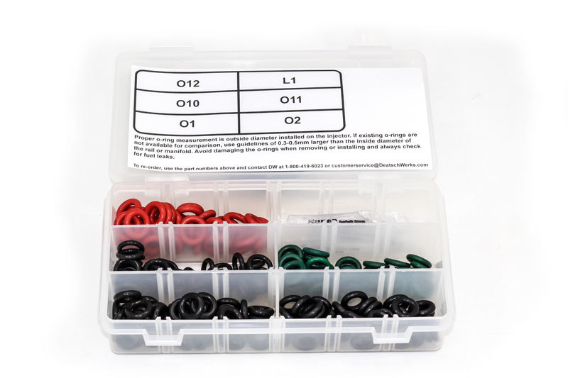 DEATSCHWERKS Fuel Injector O-Ring Kit Modern Muscle Car 2-202