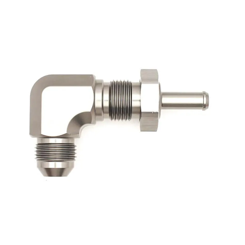 DEATSCHWERKS #8 Male to 5/16 Male Barb Bulkhead Fitting -433389