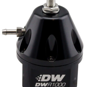 DEATSCHWERKS Fuel Pressure Regulator Adjustable  Black Finish 6-1000-FRB