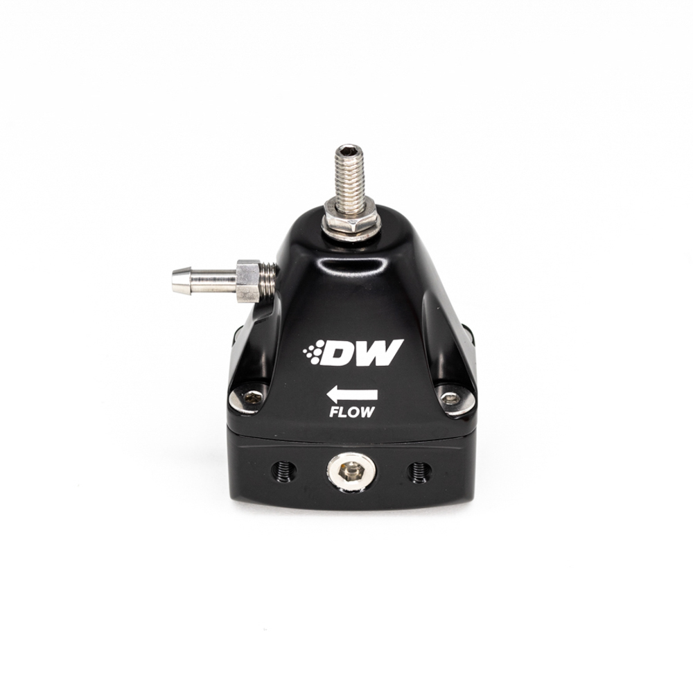 DEATSCHWERKS DWR1000iL In-Line Adj. Fuel Pressure regulator 6-1001-FRB