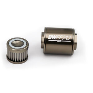 DEATSCHWERKS Fuel Filter 8an Female ORB Ports 70mm Length 8-03-070-100K