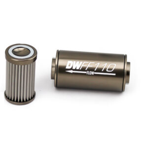 DEATSCHWERKS Fuel Filter 8an Female ORB Ports 110mm Length 8-03-110-100K