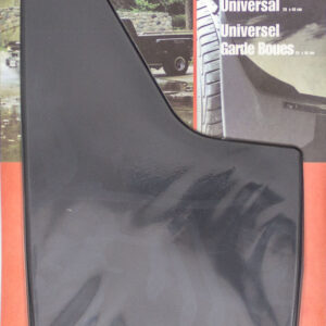 DEE ZEE Universal  Mud Flaps Black 11in x 18in DZ 17939