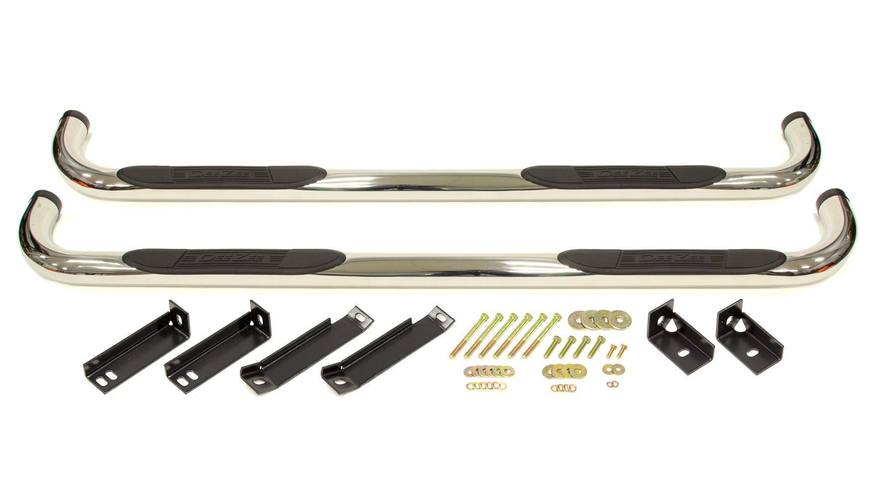 DEE ZEE 3in Round Step Bars 14- GM P/U Ext. Cab DZ 372523