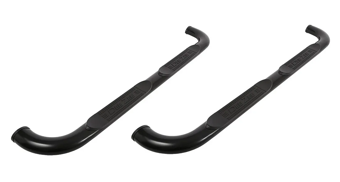 DEE ZEE 99-19 GM P/U 4in Oval Step Bars Black Steel DZ 372529