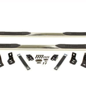 DEE ZEE 3in Round Step Bars 14- GM P/U Crew Cab DZ 372533