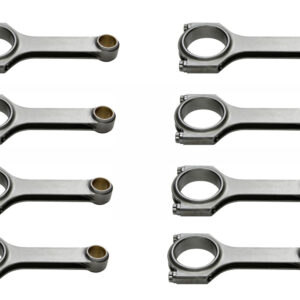 EAGLE SBC 4340 Forged H-Beam Rods 6.125 w/L19 Bolts CRS6125B3DL19