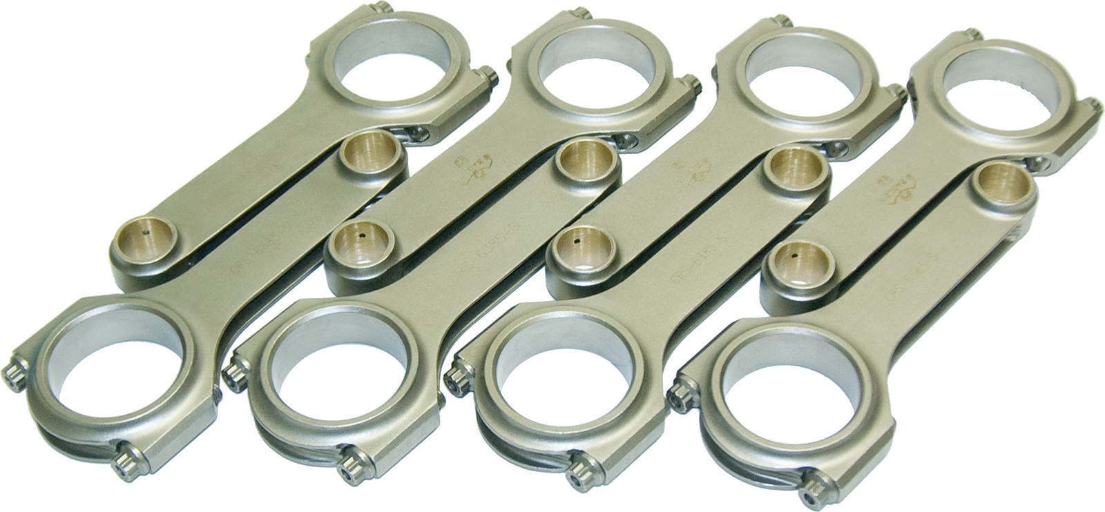 EAGLE BBC 4340 Forged H-Beam Rods 6.385 w/ARP 2000 CRS63853D2000