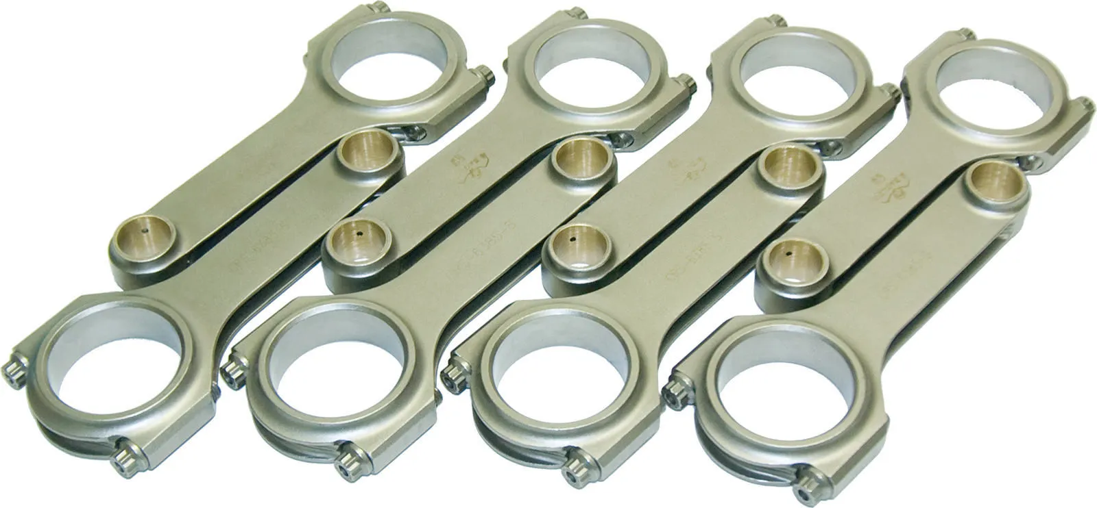 EAGLE BBC 4340 Forged H-Beam Rods 6.385 w/ARP 2000 CRS63853D2000