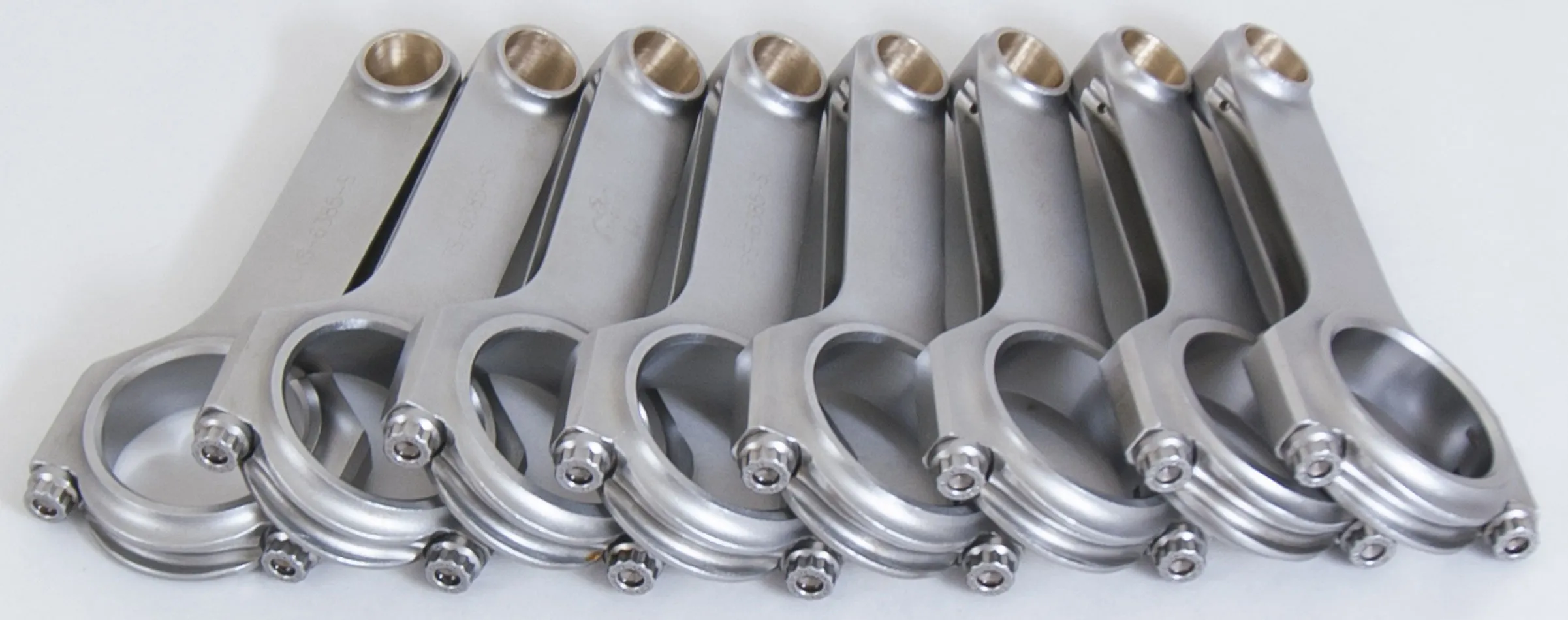 EAGLE BBC 4340 Forged H-Beam Rods 6.385 CRS63853DL19