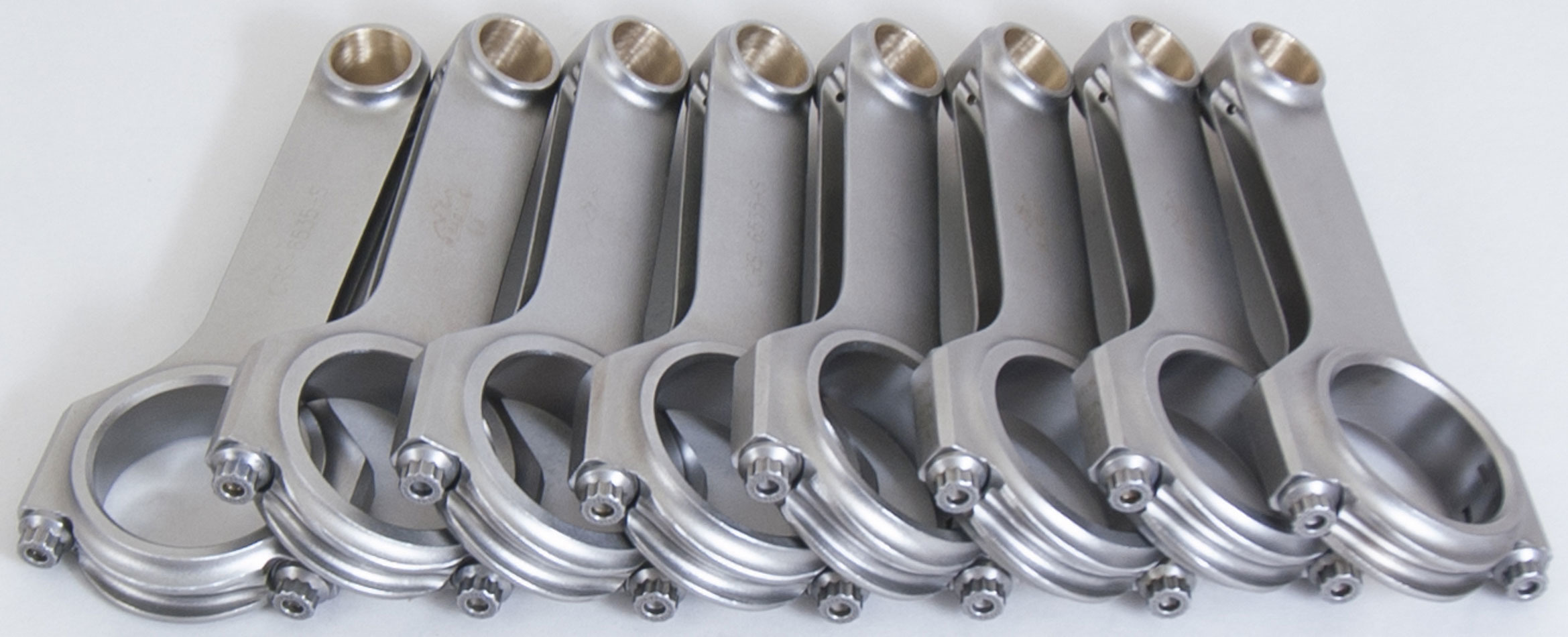 EAGLE BBC 4340 Forged H-Beam Rods 6.535in CRS65353D