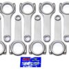 EAGLE Pontiac 4340 Forged H-Beam Rods 6.625in CRS6625PP3D