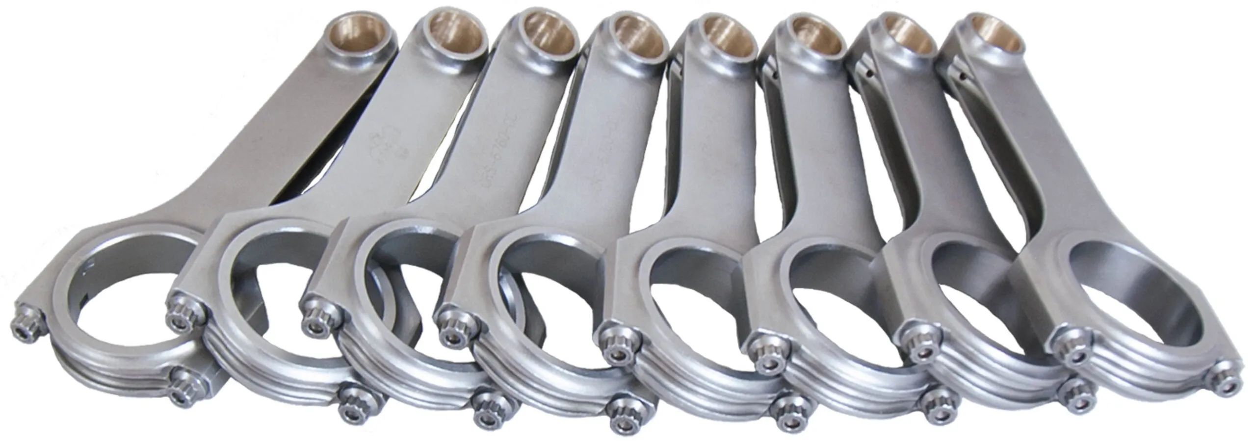 EAGLE BBM 4340 Forged H-Beam Rods 6.760in w/.990 Pin CRS6760B3D