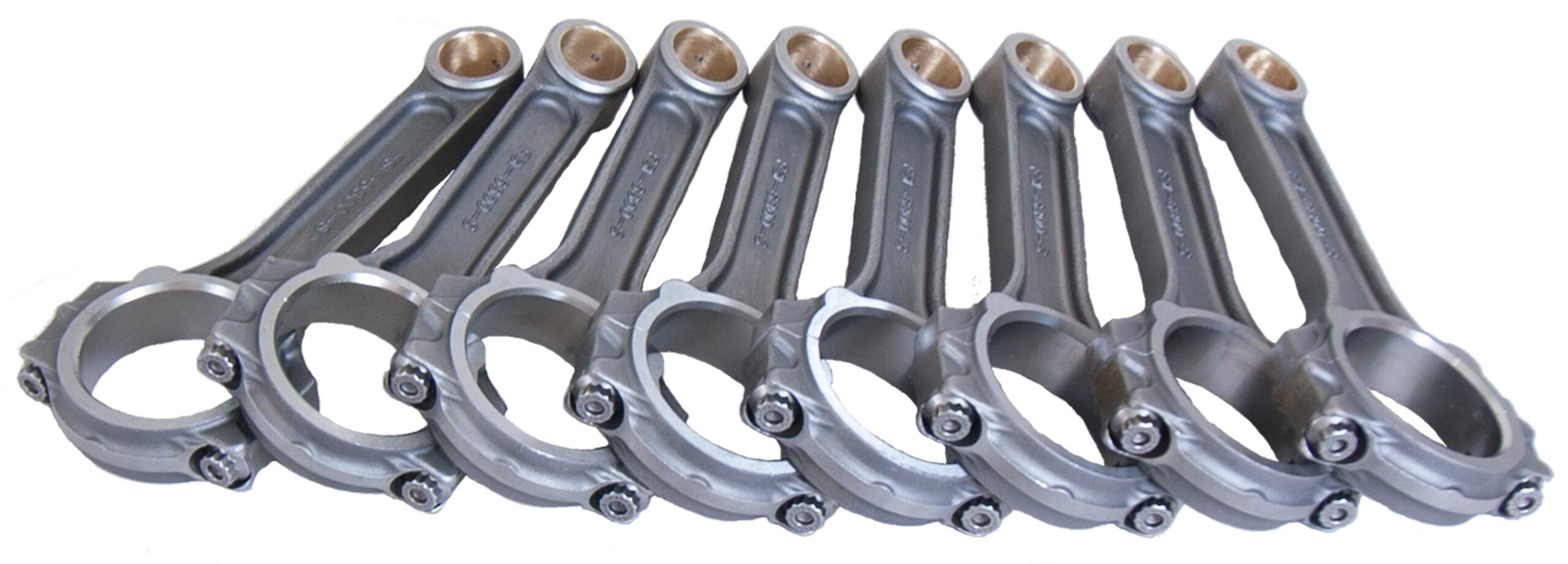 EAGLE BBC Forged 4340 I-Beam Rods 6.800 w/7/16 Bolts FSI6800