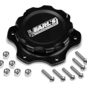 EARLS Alm Fuel Cell Cap & Bung w/6 Bolt Flange 166016ERL