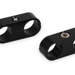 EARLS 9/16 Hose Separator 2pk Billet Aluminum - Black 167509ERL
