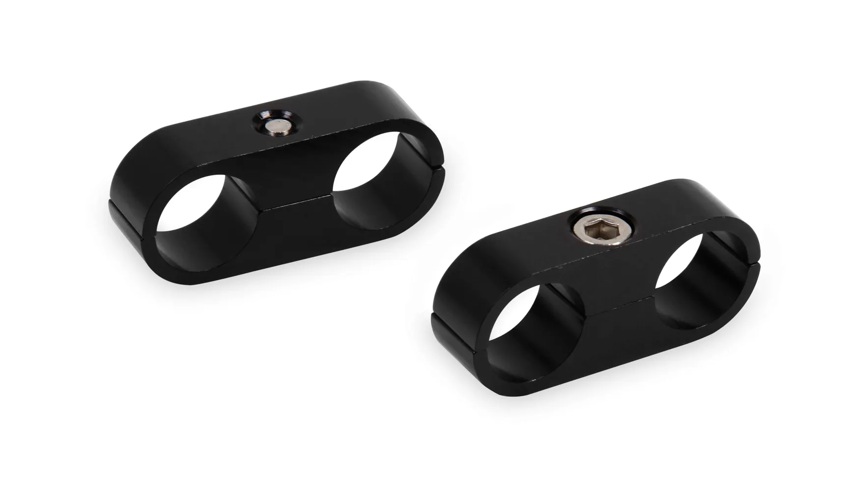 EARLS 9/16 Hose Separator 2pk Billet Aluminum - Black 167509ERL