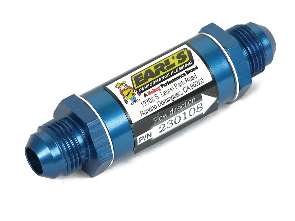 EARLS #8 Fuel Filter W/Bronze Element 230108ERL