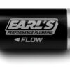 EARLS Billet Alm Fuel Filter w/6an ORB 100 GPH 230626ERL