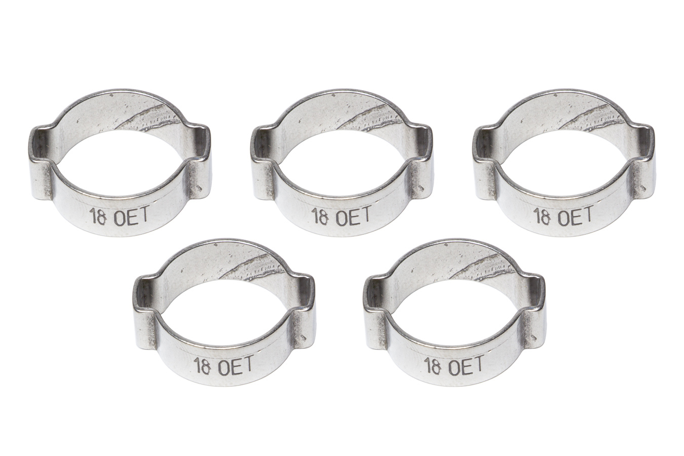 EARLS 3/8 Vapor Guard Hose Clamp - Crimp Type 2-Ear 750012ERL
