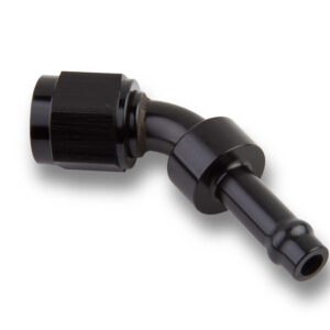 EARLS 6an 45-Deg to 3/8 Vapor Guard Hose End 754166ERL