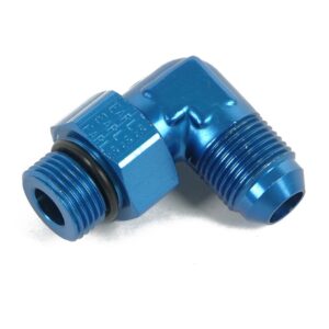 EARLS #6 Male 90 Deg to Male Swivel 9/16-18 O-Ring 949006ERL